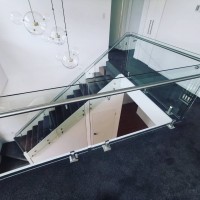 Frameless Glass Spigot - Handrail 
